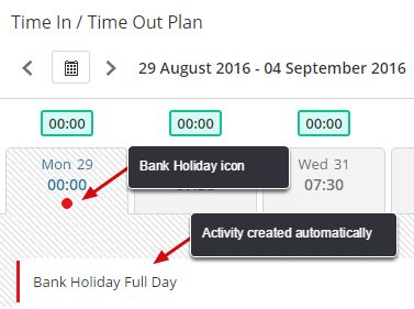 Bank Holidays