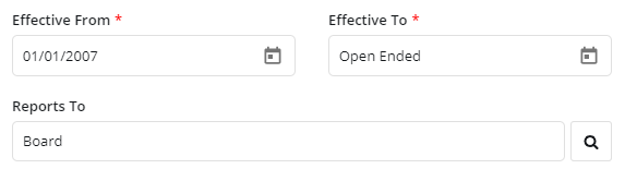 3. Setting Up a Reports To Relationship between Org Units