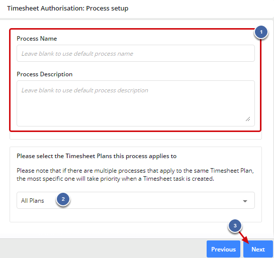 Process Setup (2/4)