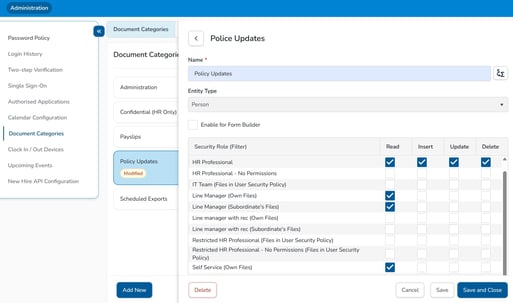 document categories 2