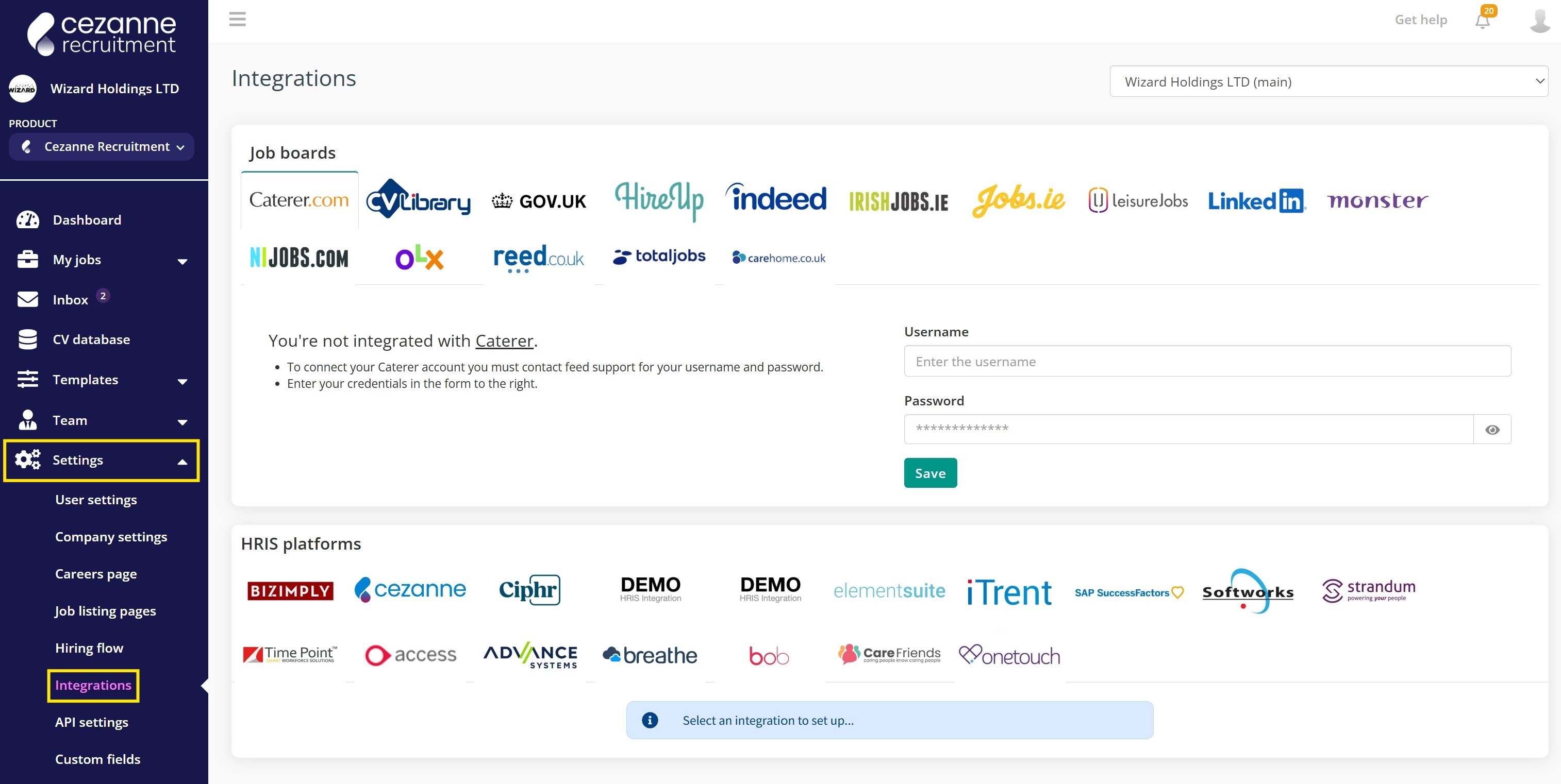 Screenshot for usinf job boards